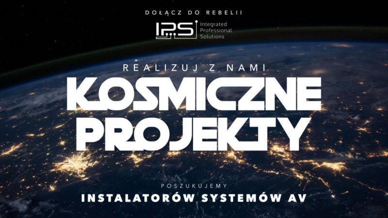 [Praca] Warszawa - Montaż i konfiguracja systemów AV, SEP do 1kV