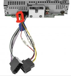 Audi a3 8l - zwarcie - Radio nie działa po złączeniu dwóch kabli