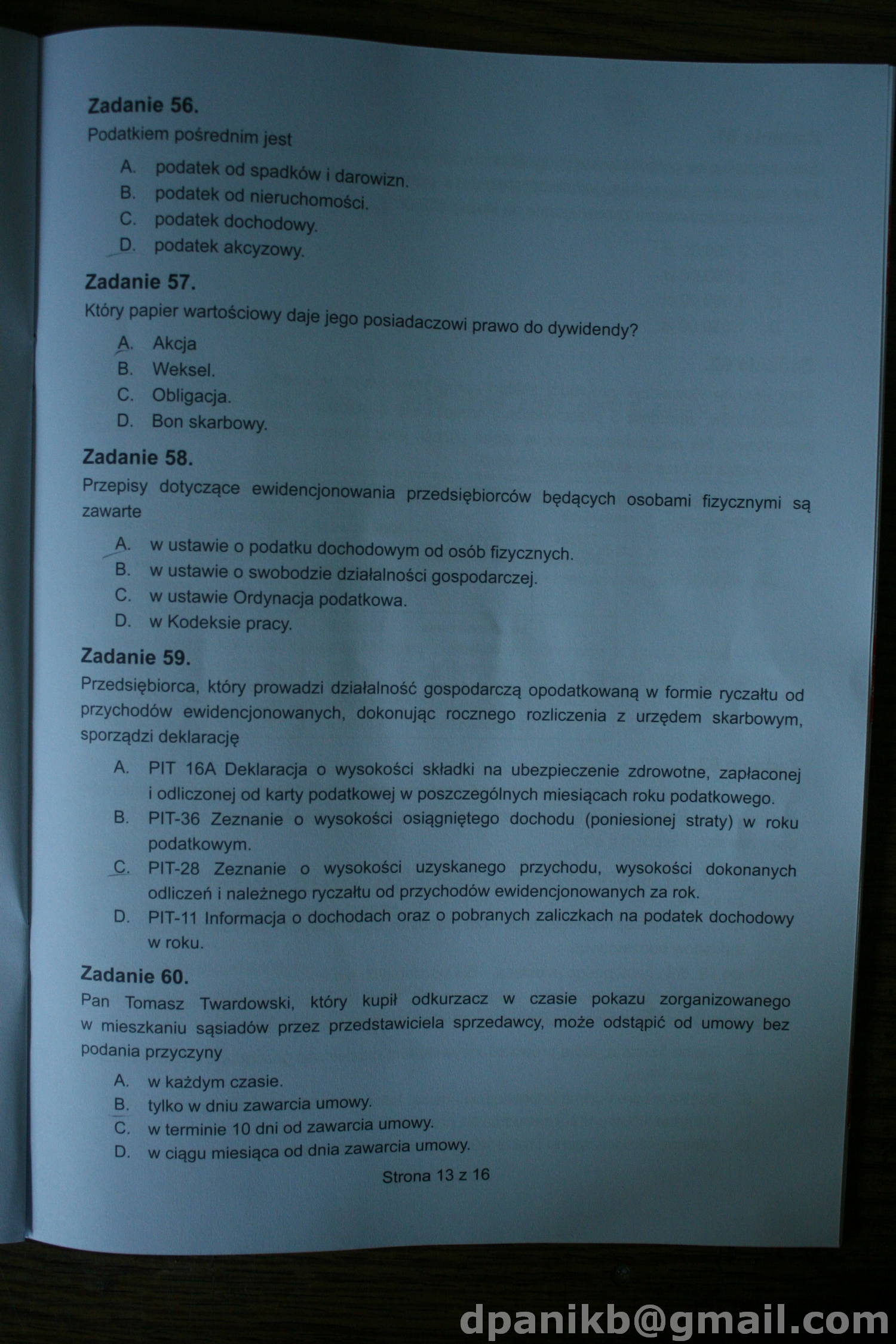 Egzamin Technik Farmaceutyczny 2018 Czerwiec Egzamin Zawodowy Technik Elektronik Czerwiec 2013 - 2