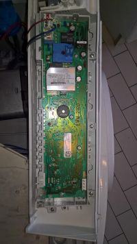 Zanussi ZWD12270W1 - błąd wyświetlacza, brak zasilania?