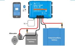 Akumulator AGM jako rozruchowy ładowany z alternatora bez IBS