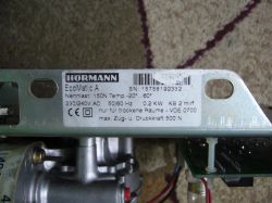 Hormann EcoMatic - brak reakcji na pilota, miganie diody, silnik OK
