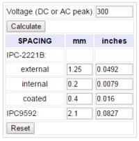 Jaki stosujecie clearance / creepage na PCB dla 230V ?