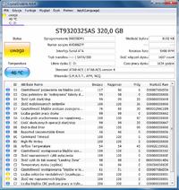 Seagate ST9320325AS 320GB - Proszę o diagnozę dysku.