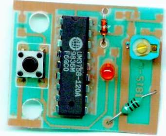 Alarm na AT90S2313 z kodowanym pilotem