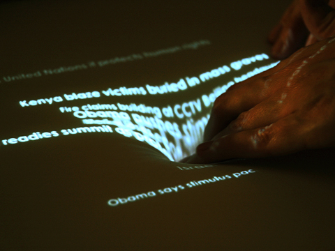 Touchscreen z czujnikami cisnienia