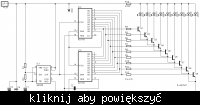 Układ 4017 problem ze sterowaniem większej ilości diod.