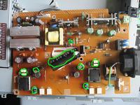 LCD HP 1730 słychać brzęczenie w inwerterze