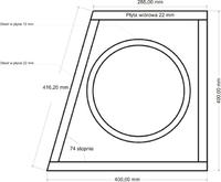 Subwoofer na Hertz DS-250 Subwoofer na Hertz DS-250