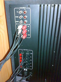 Subwoofer pod głośniki w domu