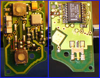 Identyfikacja elementu nr 2 na płytce pilota Passat B5