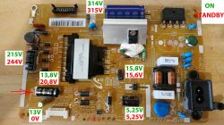Samsung UE32F4000AWXXH - Brak podświetlenia matrycy