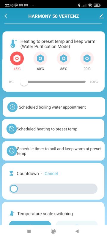Wi-Fi module in an electric kettle, what does it do? Interior and programming of Harmony 50