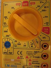 LAUDMANN LM-800 - Szukam instrukcji/ schematu miernika