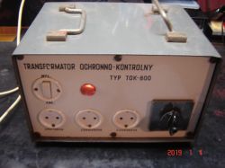 [Sprzedam] Transformator separacyjny, kontrolno-ochronny TOK-800