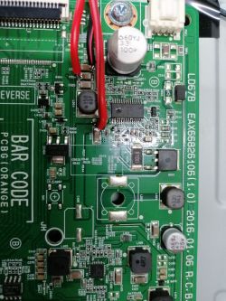 MP3378E Queimado: Altere IC em EAX66826103/06 sem Substituir (Imagens Incluídas)