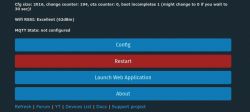 Smart Bulb System Software Interface Configuration Configuration of smart bulb software with high Wi-Fi signal.