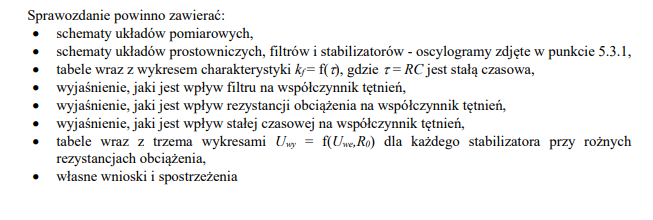 Tworzenie Sprawozdania Z Laboratorium - Elementy Półprzewodnikowe I ...