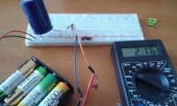 Can I connect DC to the AC heater? Will I damage the panel in the sun?