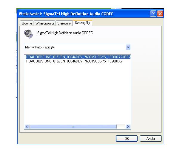 Sigmatel high definition audio codec driver windows vista 32 bit