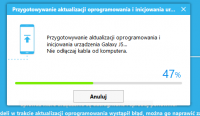 problem z Samsungiem: - Galaxy j5 nie włącza się