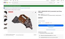 Moduł lasera KSS-540A z widocznymi detalami elektroniki na stronie eBay