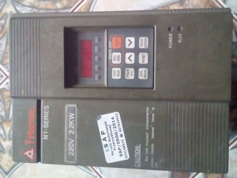 FALOWNIK T-VERTER N1 203-M instrukcja, opis funkcji