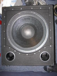 Subwoofer STX na głośniku SW.STX.15.3.800.4.F.A.MC Subwoofer STX na głośniku SW.STX.15.3.800.4.F.A.MC