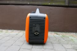 Portable Generator Outdoors Portable suitcase generator outdoors.