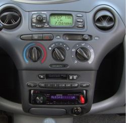 Toyota Yaris 1 (2003, 1.4 Diesel, Japanese): New Radio Installation, Costs, Speaker Replacement
