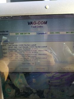 Audi a3 8p 2004 - [Audi a3 8p DSG] brak komunikacji ze sterownikiem