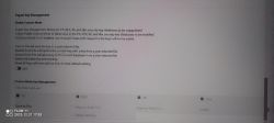 Ekran ustawień BIOS z wyłączonym trybem Custom Mode w Expert Key Management