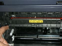 Kyocera FS-1325 MFP - Drukarka zacina papier w fuserze