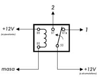 suzuki vitara - Swiatła w pługu śnieżnym sterowane z przekaźników