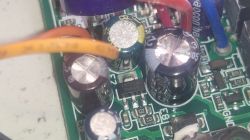 Kruzzel 250w - Silnik nieruchomy, bateria 28V, brak reakcji na odpychanie, STM D1117AG