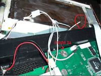 Ramka elektroniczna - brak podświetlenia