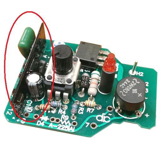 DenOn SC-7000Z - identyfikacja nieczytelnych elementów na