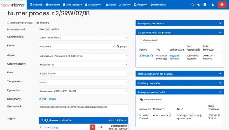 Serwis Planner. Recenzja programu do serwisu