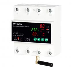 Smart auto-reclosing protector SMTONO with a digital display.