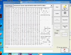 Audi A4 B6 2002 licznik Bosch RB4 - Nie odpala świeci DEF i mruga immo