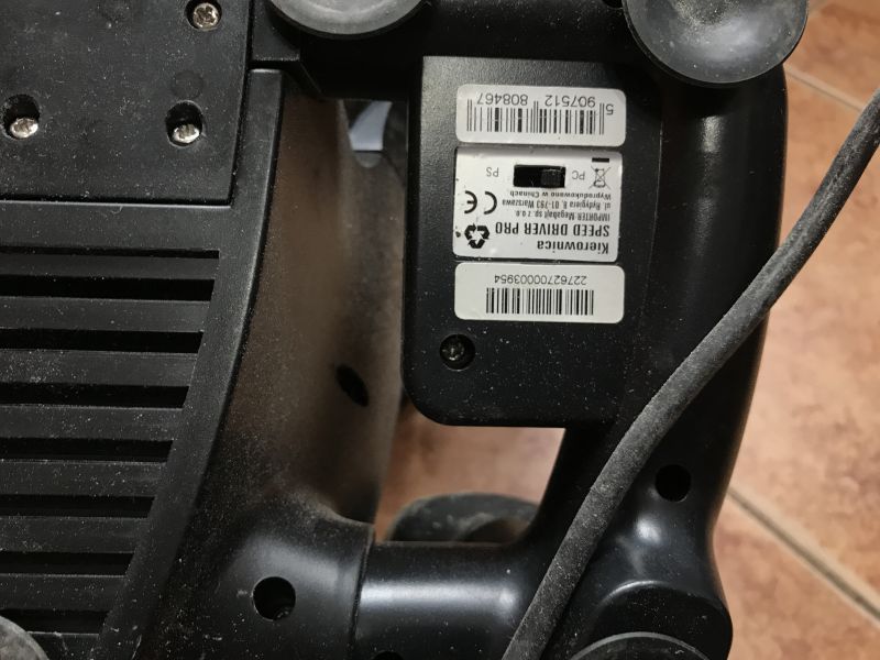 How a racing set is built - steering wheel and pedals for USB/Playstation and PS/2