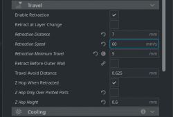 Anycubic I3 Mega S: Brak retrakcji przy ruchu jałowym, nitkowanie i ścieżki na powierzchniach