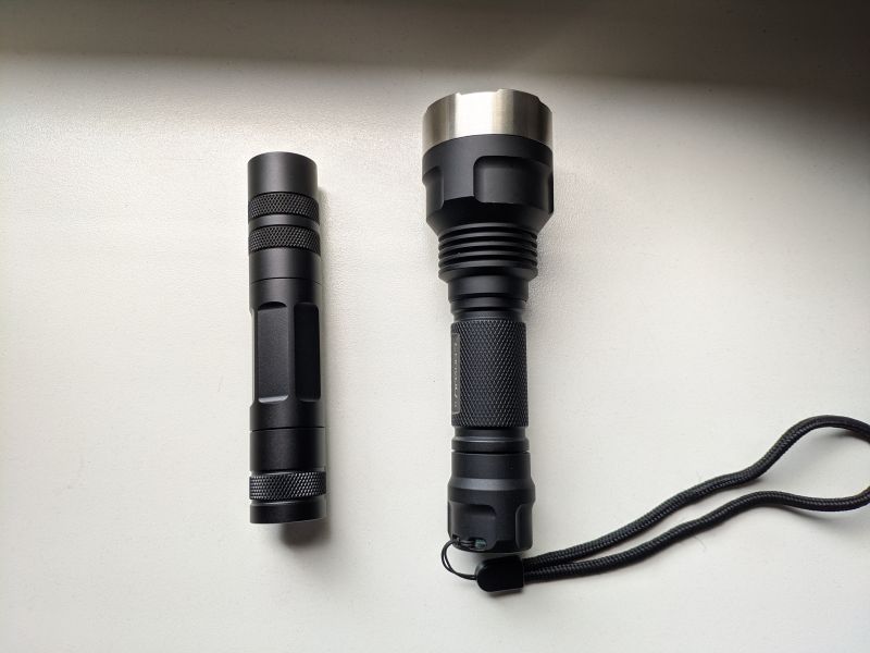 Latarka/Lampka przenośna powerbank USB COB LED HP1807 ładowana z USB