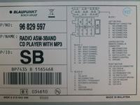 Audi A5 B5 - Radio Blaupunkt Porto CD34 wyświetla Phone i nie gra tylne głośniki