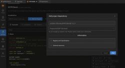 Adding NTPClient project dependency in PlatformIO.