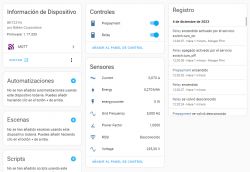 Screenshot of the Home Assistant interface displaying information about a Beken Corporation device.