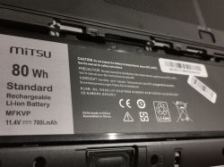 Dell Precision 7710 - Wyłączanie się laptopa po odłączeniu zasilacza i problemy z baterią