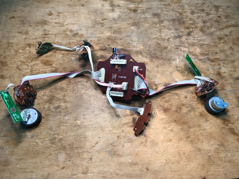 How a racing set is built - steering wheel and pedals for USB/Playstation and PS/2