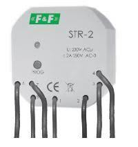 Wiring diagram for electric roller shutter up/down control via switch and microcontroller