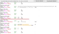 TuyaMCU Packet Analysis A screenshot showing communication between WiFi module and TuyaMCU.